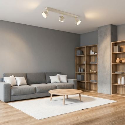 Brilagi - suunatav laevalgusti MONO 3xGX53/12W/230V beež