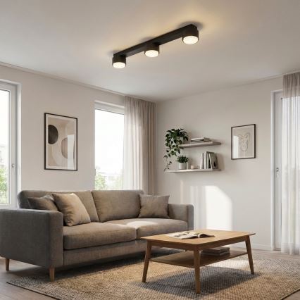 Brilagi - Suunatav laevalgusti MONO 3xGX53/12W/230V must