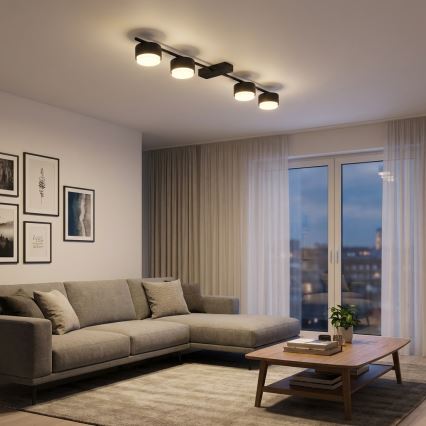 Brilagi - suunatav laevalgusti MONO 4xGX53/12W/230V must