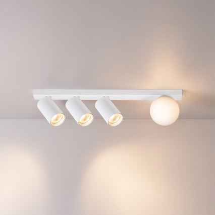 Brilagi - Suunatav laevalgusti SELE BALL 3xGU10/30W/230V + 1xG9/10W valge