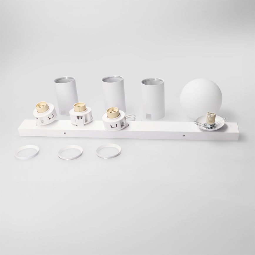 Brilagi - Suunatav laevalgusti SELE BALL 3xGU10/30W/230V + 1xG9/10W valge