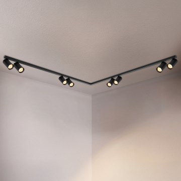 Brilagi - Suunatav laevalgusti SELE LONG 8xGU10/30W/230V must