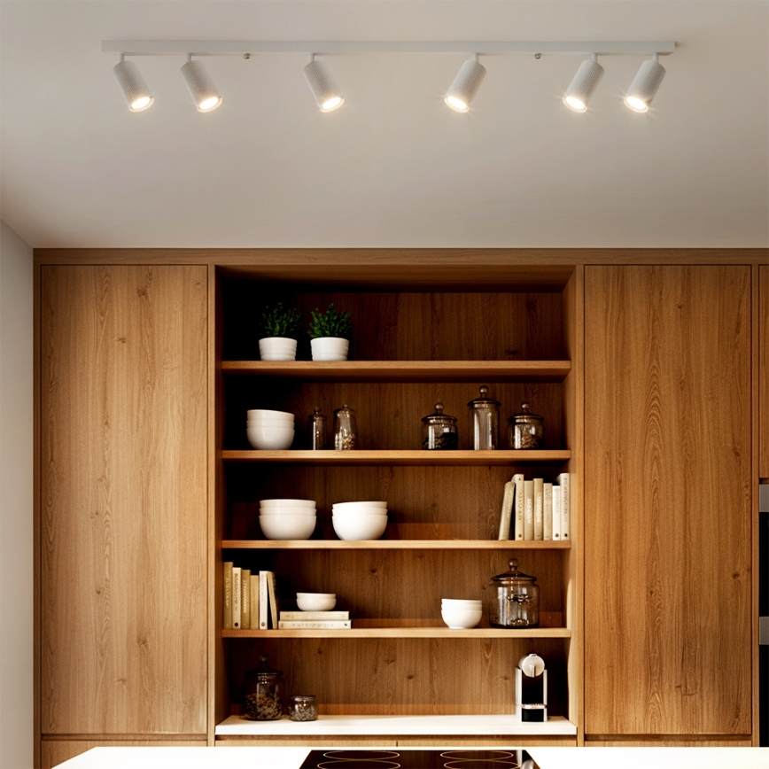 Brilagi - suunatav laevalgusti SELE MODERN 6xGU10/30W/230V valge