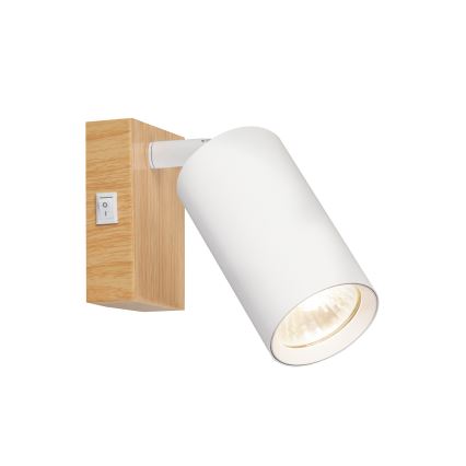 Brilagi - suunatav seinavalgusti SELE 1xGU10/30W/230V valge/tamme dekor