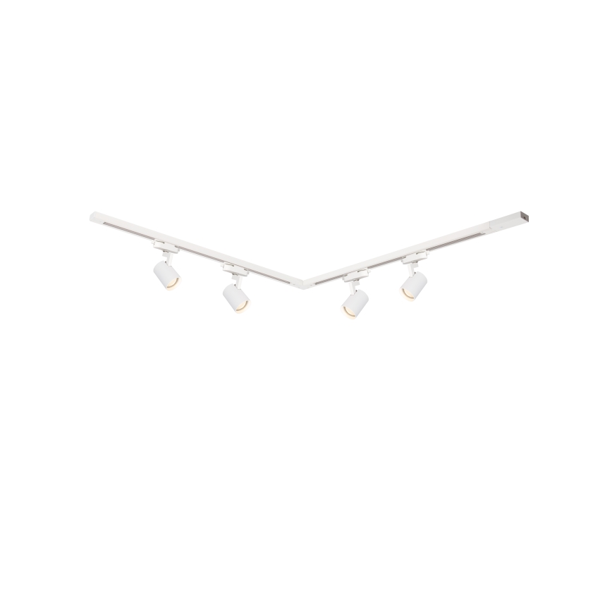 Brilagi - Suunatav valgusti rööbivalgustussüsteemile HUSKY 4xGU10/10W/230V, valge