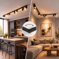 BRILAGI - suunatav valgusti SELE LONG 8xGU10/30W/230V must