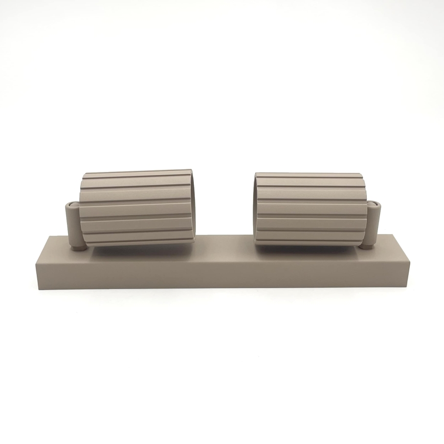 Brilagi - suunav laevalgusti CRISPINA 2xGU10/10W/230V beež