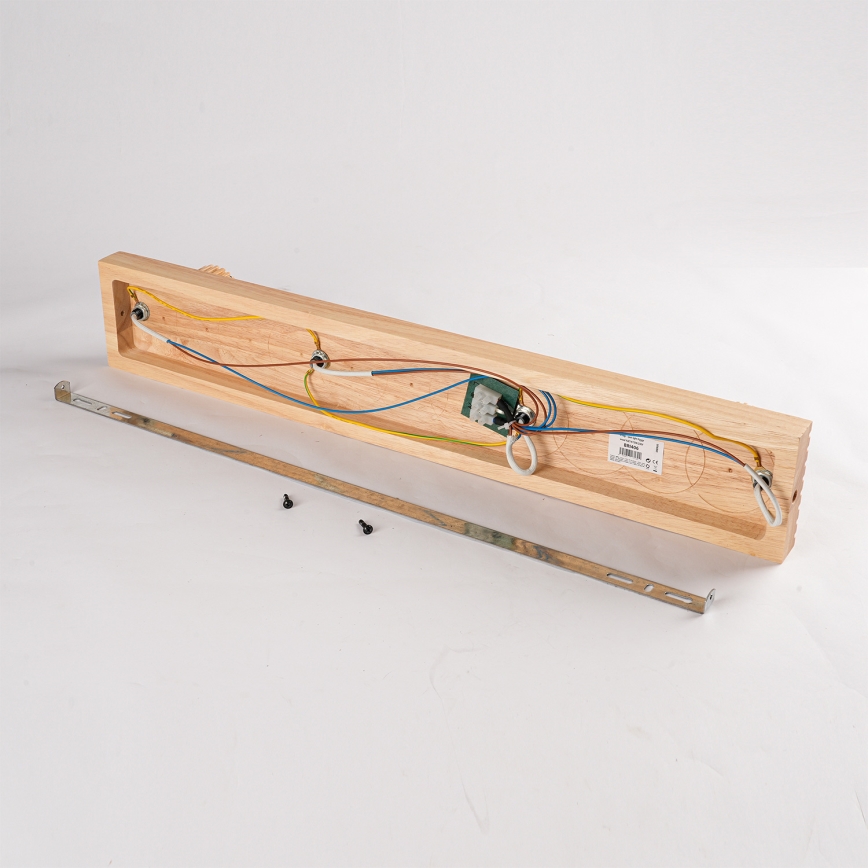 Brilagi - suunav laevalgusti HYGGE 4xE14/15W/230V kummipuu/suitsune