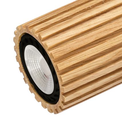 Brilagi - Suunav laevalgusti MODERN WOOD 4xGU10/8W/230V puit/must