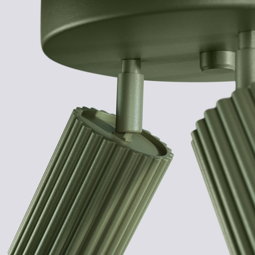 Brilagi - suunav valgusti CRESTO 3xGU10/10W/230V roheline