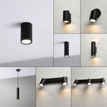 Brilagi - suunav valgusti CRISPINA 1xGU10/10W/230V 10 cm must