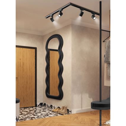 Brilagi - Suunav valgusti liistsüsteemis HUSKY 4xGU10/10W/230V must