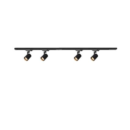Brilagi - Suunav valgusti liistsüsteemis HUSKY 4xGU10/10W/230V must