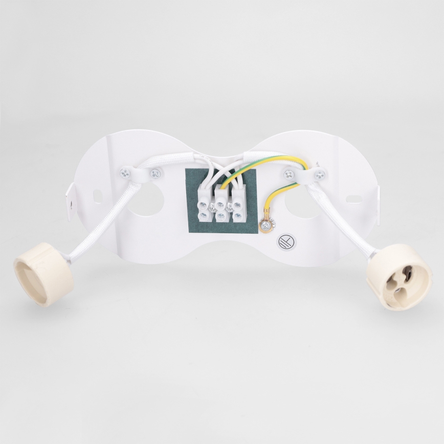 BRILAGI - Suunav valgusti MIA DOUBLE 2xGU10/30W/230V valge