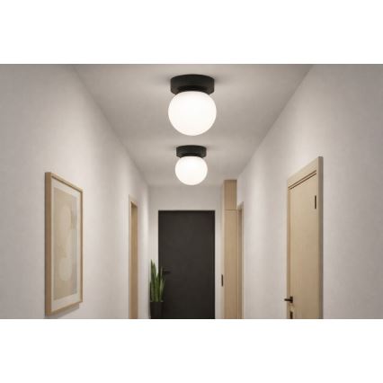 BRILAGI - suunav valgusti MILO 1xE27/60W/230V, läbimõõt 15 cm, must