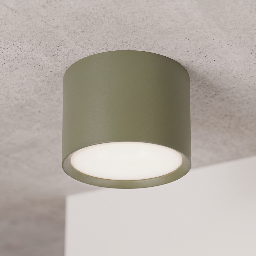 BRILAGI - Suunav valgusti SMOOTH 1xGX53/15W/230V 60x82 mm tume roheline