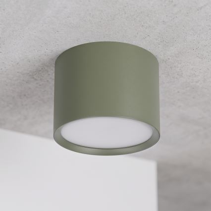 BRILAGI - Suunav valgusti SMOOTH 1xGX53/15W/230V 60x82 mm tume roheline