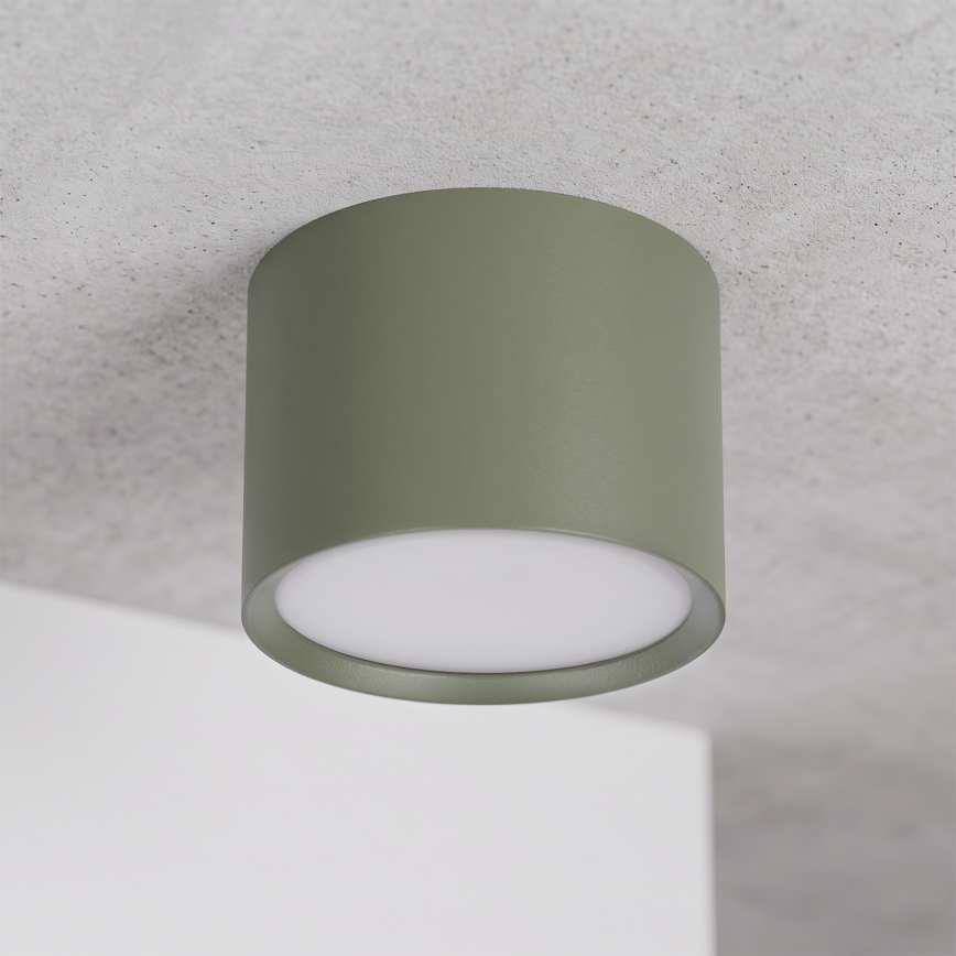 BRILAGI - Suunav valgusti SMOOTH 1xGX53/15W/230V 60x82 mm tume roheline