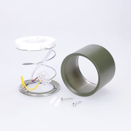 BRILAGI - Suunav valgusti SMOOTH 1xGX53/15W/230V 60x82 mm tume roheline