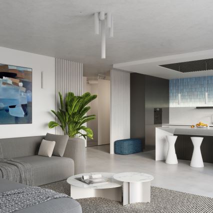 Brilagi - Suunavalgusti CRESTO 1xGU10/10W/230V 30 cm valge