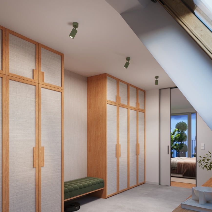 Brilagi - Suunavalgusti CRESTO 1xGU10/10W/230V roheline