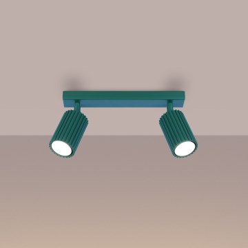 Brilagi - Suunavalgusti CRESTO 2xGU10/10W/230V türkiis