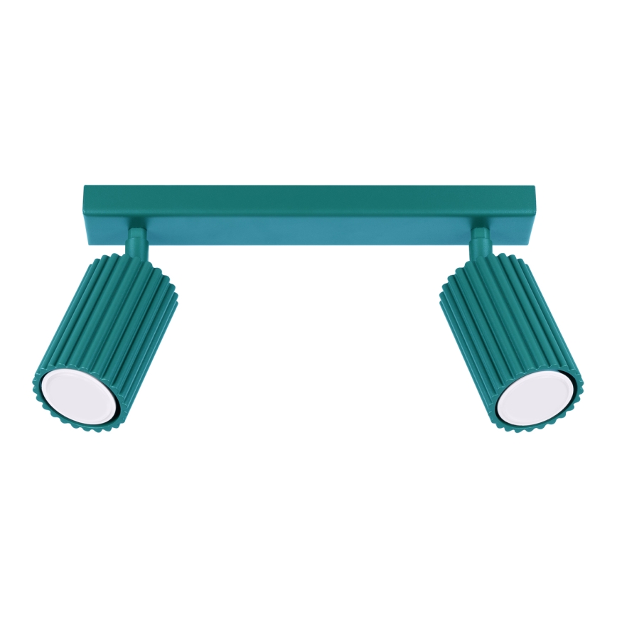 Brilagi - Suunavalgusti CRESTO 2xGU10/10W/230V türkiis