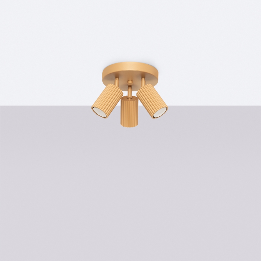 Brilagi - Suunavalgusti CRESTO 3xGU10/10W/230V kuldne