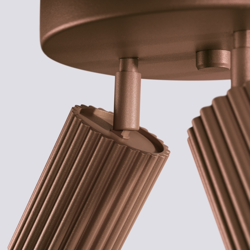 Brilagi - suunavalgusti CRESTO 3xGU10/10W/230V pruun