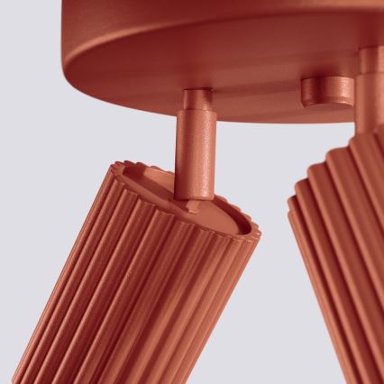 Brilagi - suunavalgusti CRESTO 3xGU10/10W/230V punane