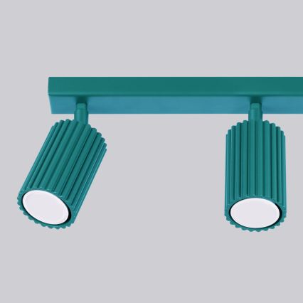 Brilagi - suunavalgusti CRESTO 3xGU10/10W/230V türkiissinine