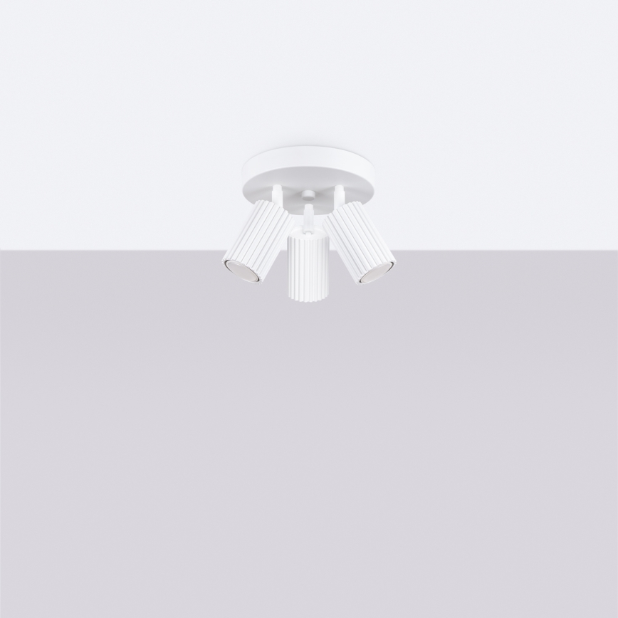 Brilagi - suunavalgusti CRESTO 3xGU10/10W/230V valge