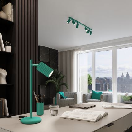 Brilagi - Suunavalgusti CRESTO 4xGU10/10W/230V turkoos