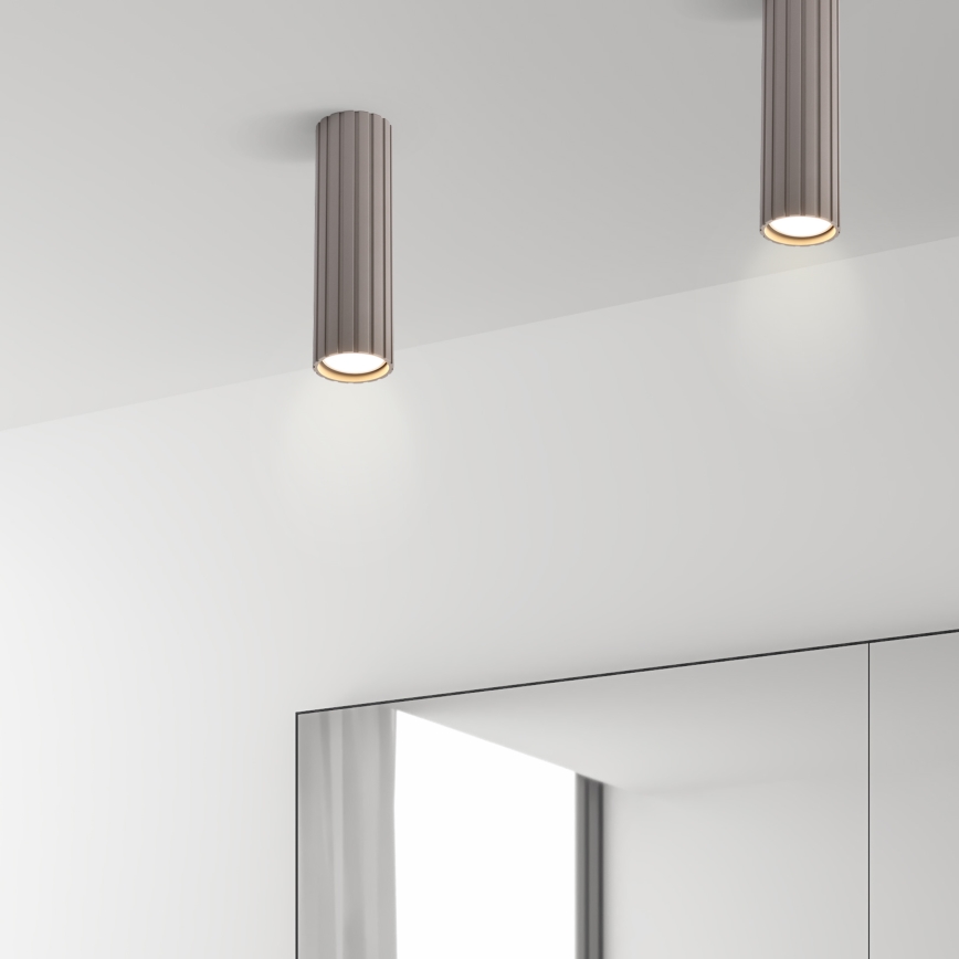 Brilagi - suunavalgusti CRISPINA 1xGU10/10W/230V 20 cm beež