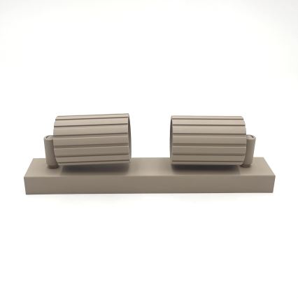 Brilagi - Suunavalgusti CRISPINA 2xGU10/10W/230V beež