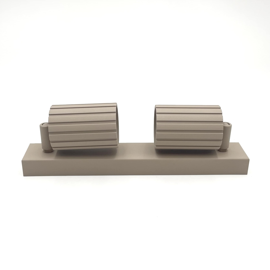 Brilagi - Suunavalgusti CRISPINA 2xGU10/10W/230V beež