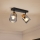 Brilagi - suunavalgusti HYGGE 2xE14/15W/230V must/suitsune