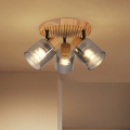BRILAGI - Suunavalgusti HYGGE 3xE14/15W/230V puit/suitsune