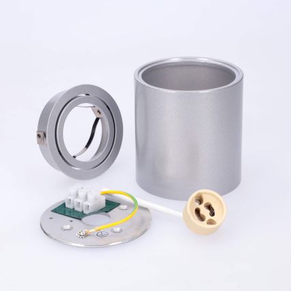 BRILAGI - suunavalgusti MIA 1xGU10/30W/230V 84x80 mm hõbedane