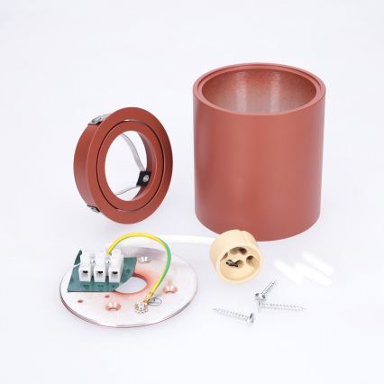 BRILAGI - suunavalgusti MIA 1xGU10/30W/230V 84x80 mm pruun