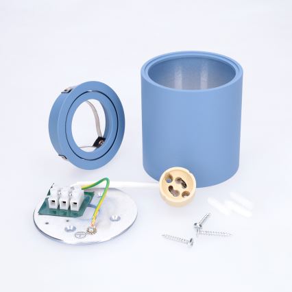 BRILAGI - Suunavalgusti MIA 1xGU10/30W/230V 84x80 mm sinine