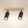 Brilagi - suunavalgusti SELE 2xGU10/30W/230V must/tamme viimistlus