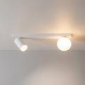 Brilagi - suunavalgusti SELE BALL 1xGU10/30W/230V + 1xG9/10W valge
