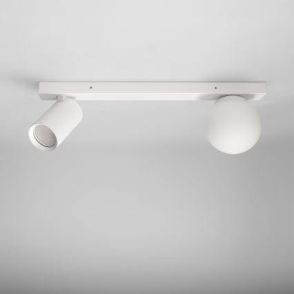 Brilagi - suunavalgusti SELE BALL 1xGU10/30W/230V + 1xG9/10W valge