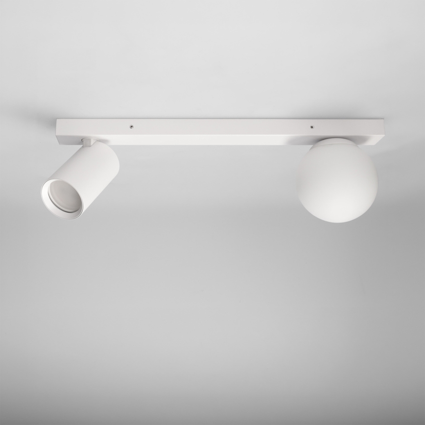 Brilagi - suunavalgusti SELE BALL 1xGU10/30W/230V + 1xG9/10W valge