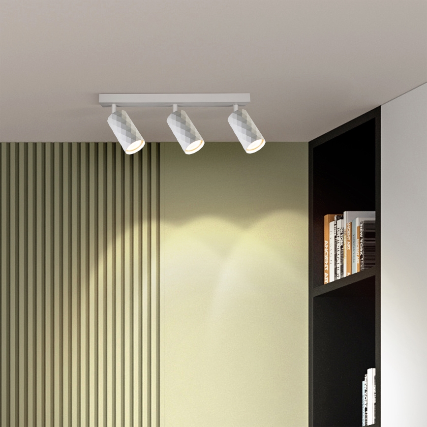 Brilagi - Suunavalgusti SELE DIAMANT 3xGU10/30W/230V valge