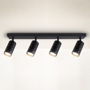 Brilagi - Suunavalgusti SELE DIAMANT 4xGU10/30W/230V must