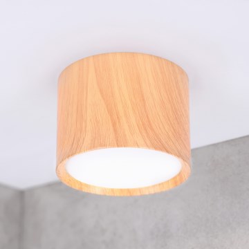 BRILAGI - Suunavalgusti SMOOTH 1xGX53/15W/230V 60x82 mm tamme dekor