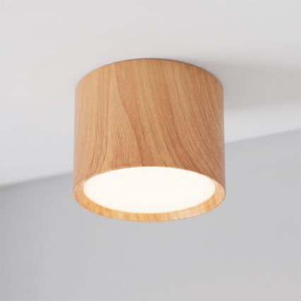 BRILAGI - Suunavalgusti SMOOTH 1xGX53/15W/230V 60x82 mm tamme dekor