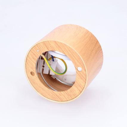 BRILAGI - Suunavalgusti SMOOTH 1xGX53/15W/230V 60x82 mm tamme dekor
